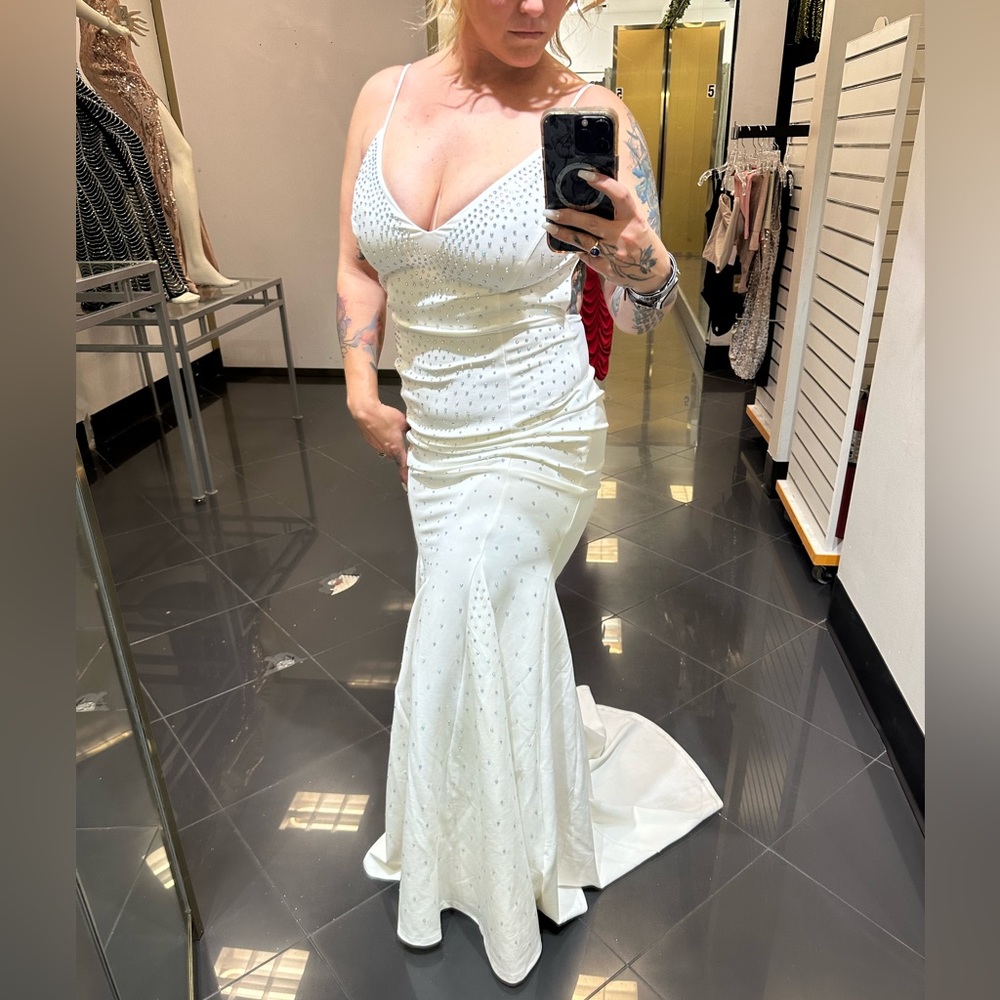White Formal Dress
